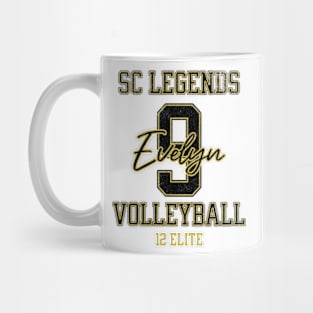 Evelyn #9 SC Legends (12 Elite) - White Mug